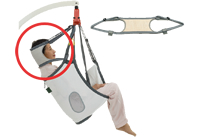 移動用リフトのつり具部分